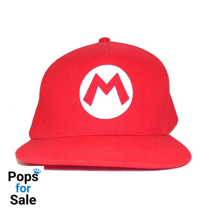 Super Mario Snapback Cap Mario Badge Beanies & Caps