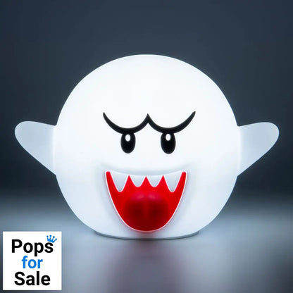 Super Mario Squishy Glo Silicon Light Boo 14 cm