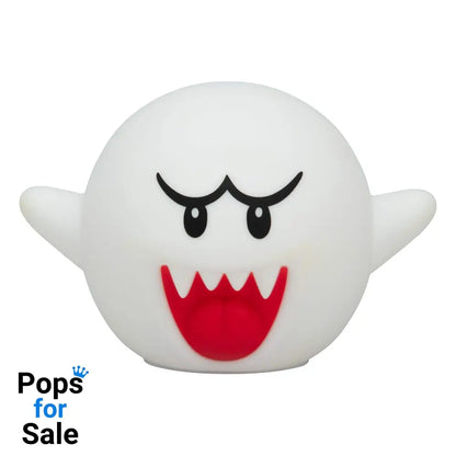 Super Mario Squishy Glo Silicon Light Boo 14 cm