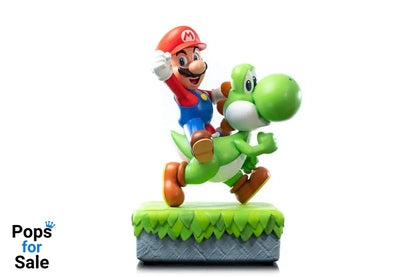 Super Mario Statue Mario & Yoshi 48 cm