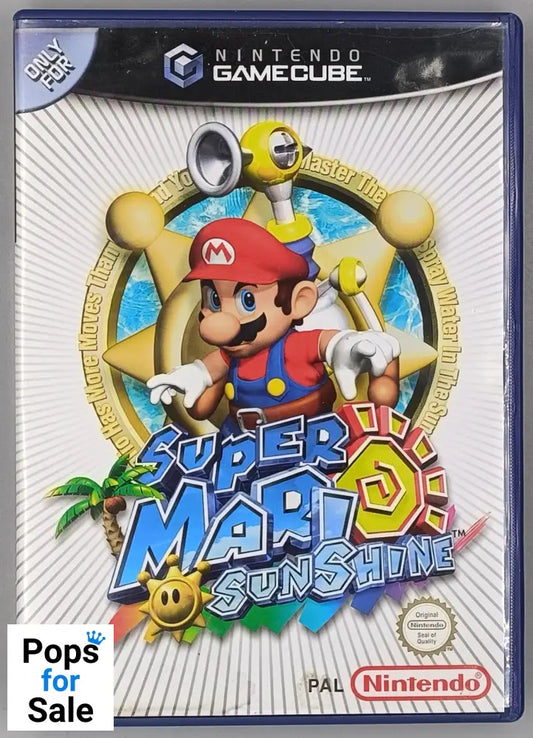 Super Mario Sunshine for Nintendo GameCube [No Manual - Liquid Damage]