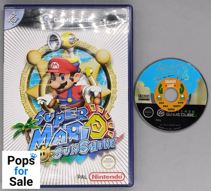 Super Mario Sunshine for Nintendo GameCube [No Manual - Liquid Damage]