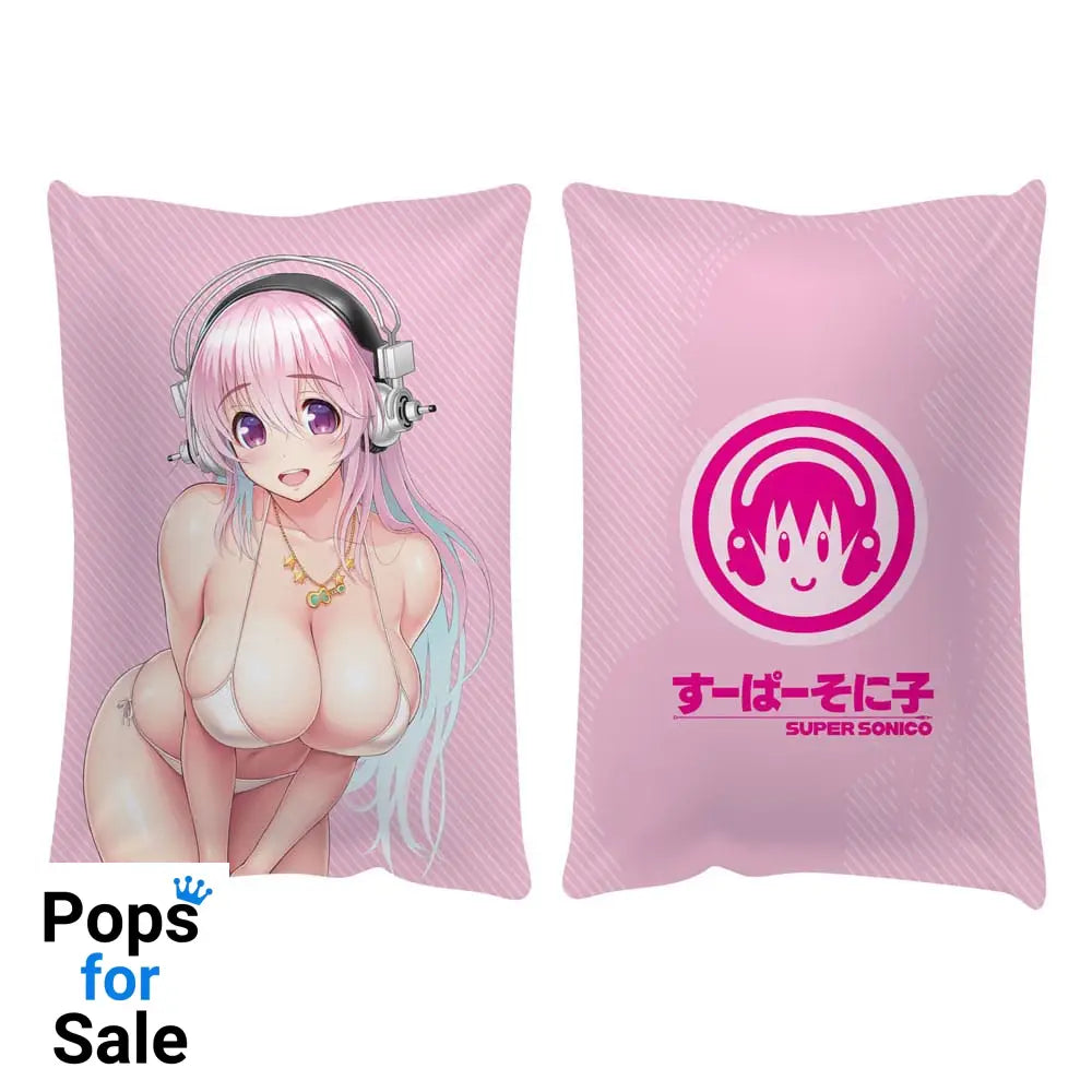 Super Sonico Pillow Super Sonico Swimsuit Version 50 x 35 cm