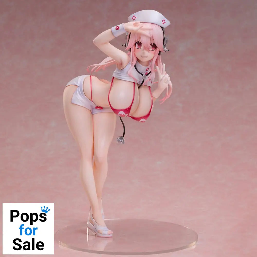 Super Sonico PVC Statue 1/6 Super Sonico Nurse Bikini Ver. 22 cm