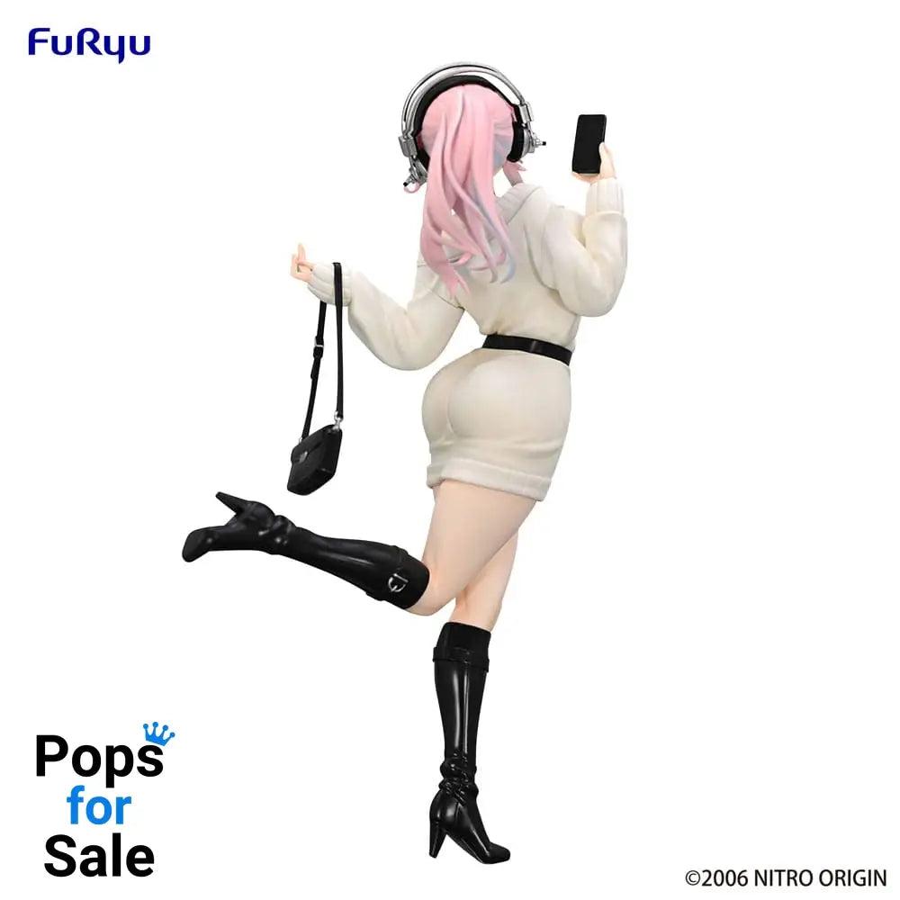 Super Sonico Trio-Try-iT PVC Statue Winter Memory Ver. 21 cm