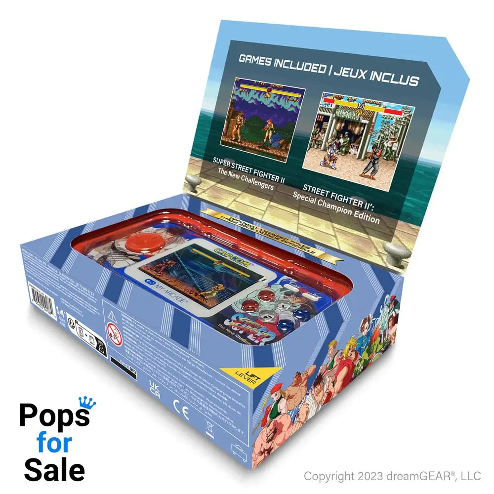 Super Street Fighter II Portable Gaming System Pocket Player Pro