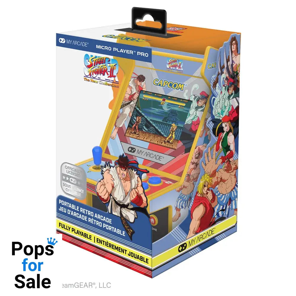 Super Street Fighter II Portable Retro Arcade Micro Player Pro
