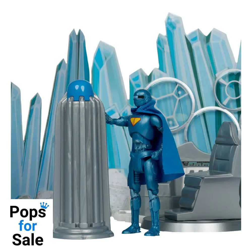 Superman (2025) DC Direct Playset Fortress of Solitude with Superman Robot