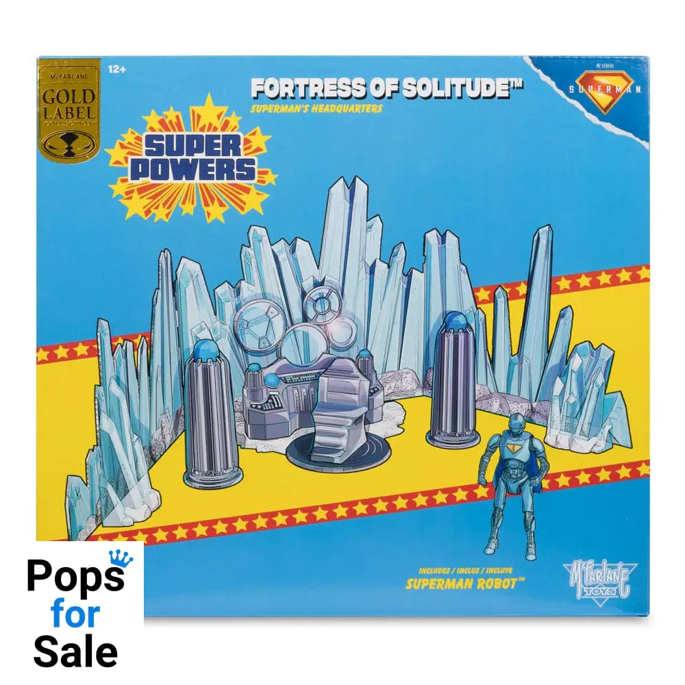 Superman (2025) DC Direct Playset Fortress of Solitude with Superman Robot