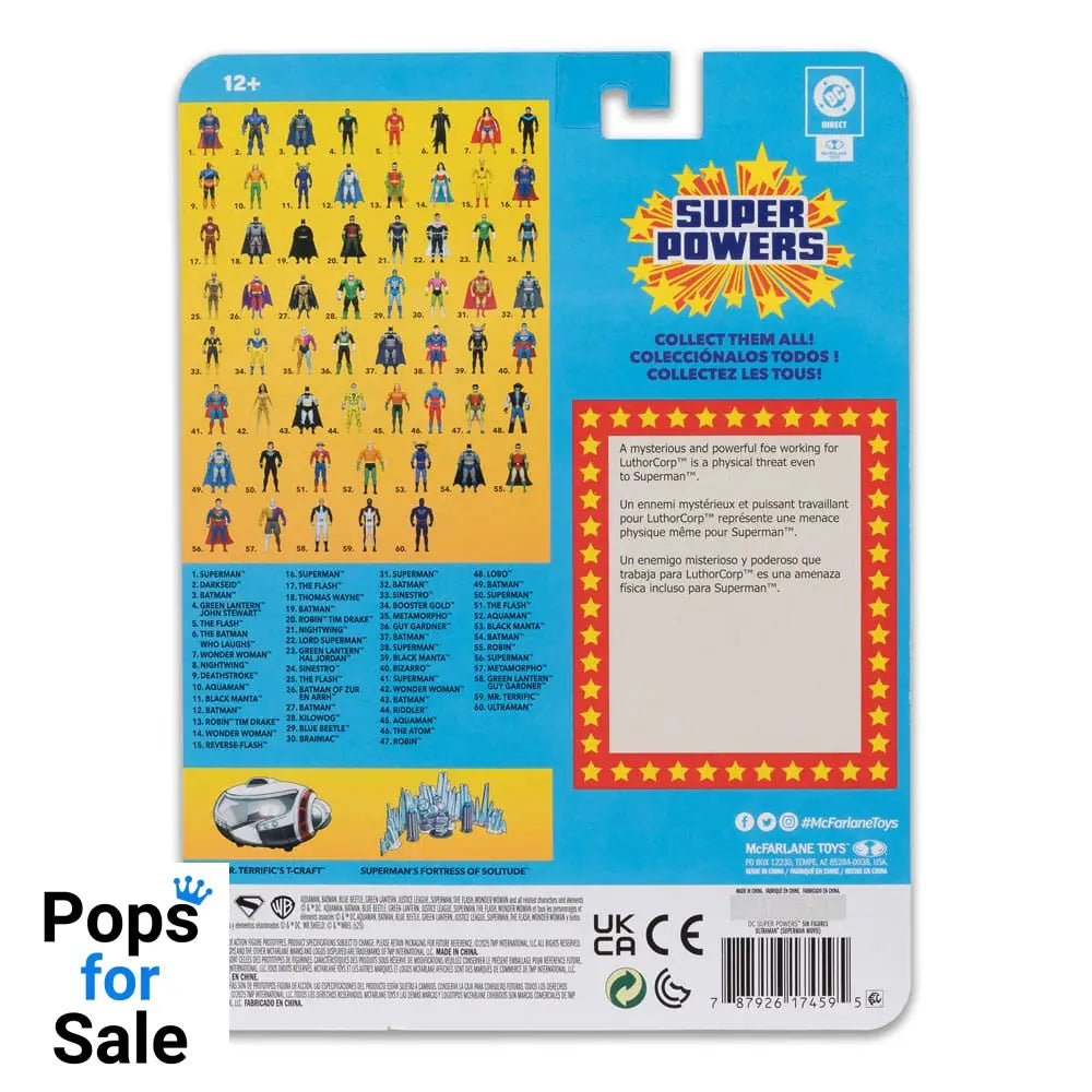 Superman (2025) DC Direct Super Powers Action Figure Ultraman 12 cm Action figures