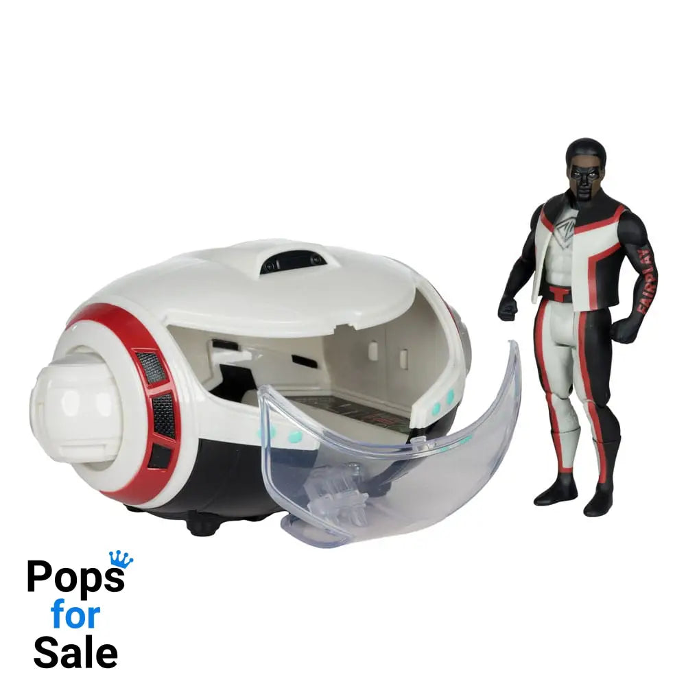 Superman (2025) DC Direct Super Powers Action Figure with Vehicle Mr. Terrific & T-Craft