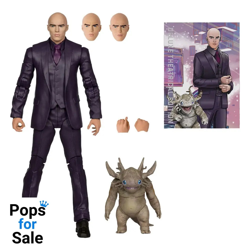 Superman (2025) DC Multiverse Deluxe Action Figure Lex Luthor with Baby Kaiju (Deluxe Theatrical Edition) 18 cm