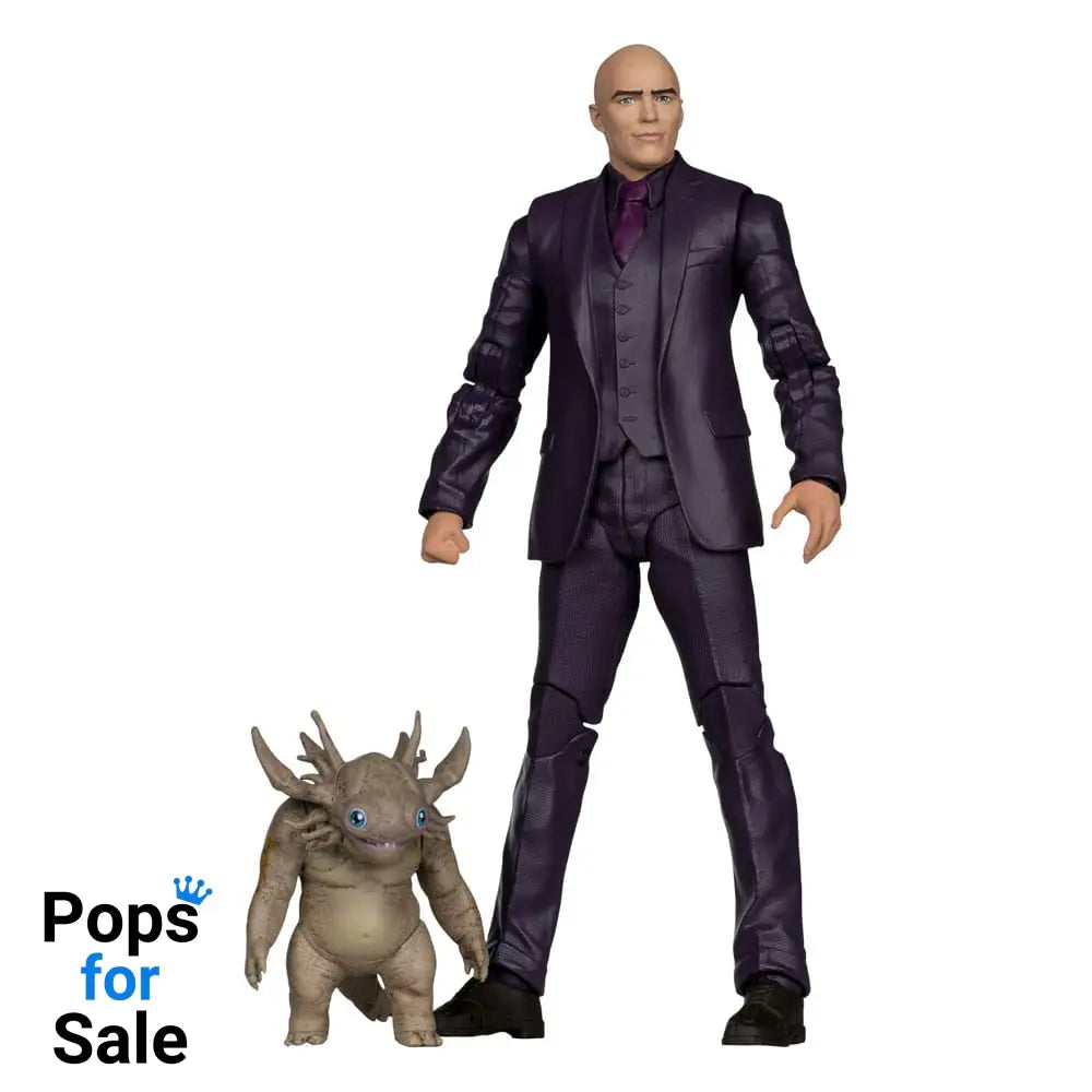 Superman (2025) DC Multiverse Deluxe Action Figure Lex Luthor with Baby Kaiju (Deluxe Theatrical Edition) 18 cm