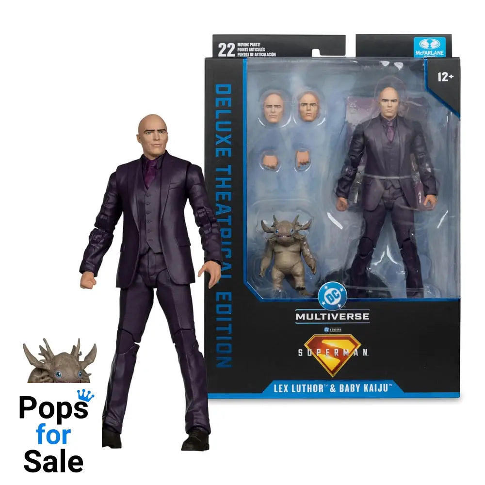 Superman (2025) DC Multiverse Deluxe Action Figure Lex Luthor with Baby Kaiju (Deluxe Theatrical Edition) 18 cm Action