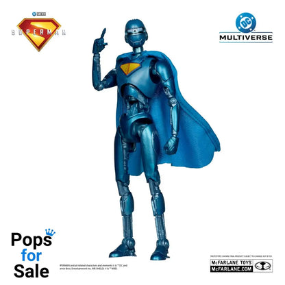 Superman (2025) DC Multiverse Deluxe Action Figure Superman Robot (Red Platinum Edition) 18 cm