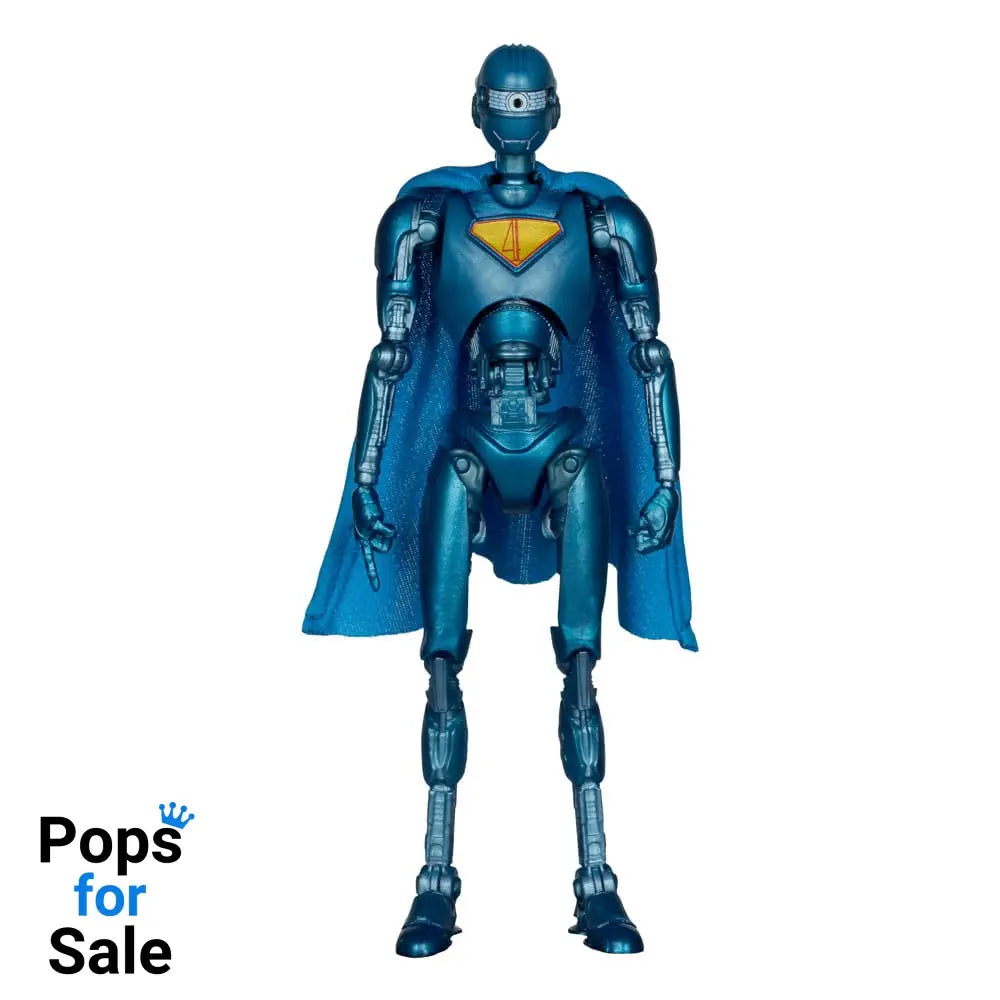 Superman (2025) DC Multiverse Deluxe Action Figure Superman Robot (Red Platinum Edition) 18 cm