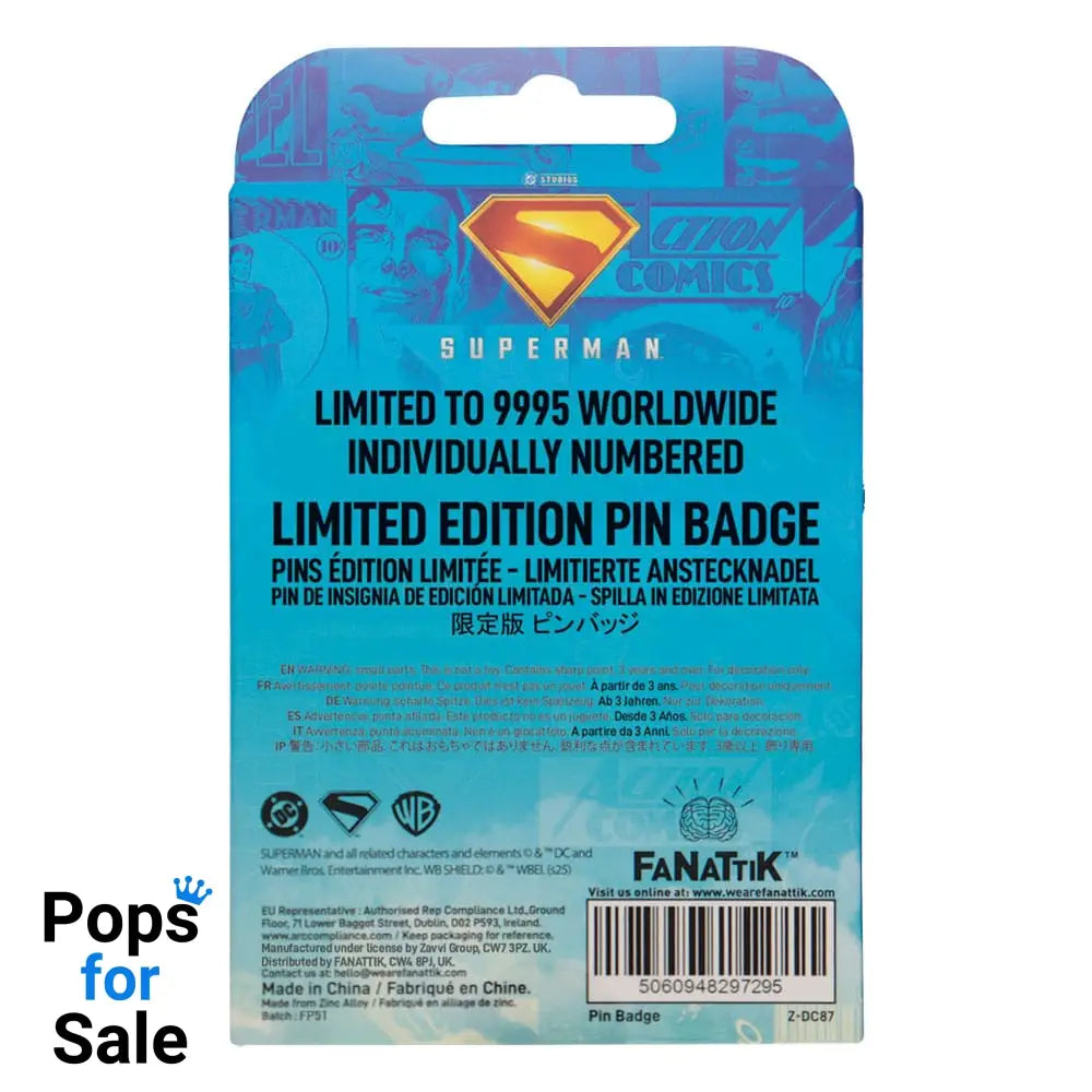 Superman 2025 Pin Badge Daily Planet