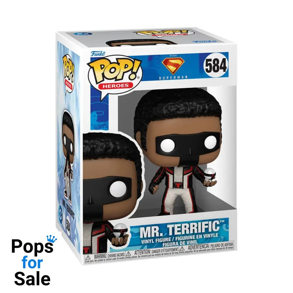 Superman (2025) POP! Movies Vinyl Figures Mr. Terrific 9 cm