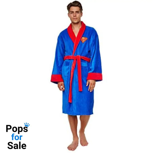 Superman: Adult Fleece Hoodless Robe
