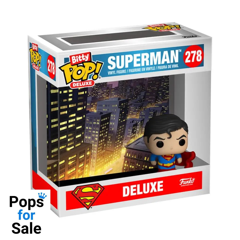 Superman Bitty POP! Deluxe Vinyl Figure Superman(Gargoyle) Display (12) 2,5 cm