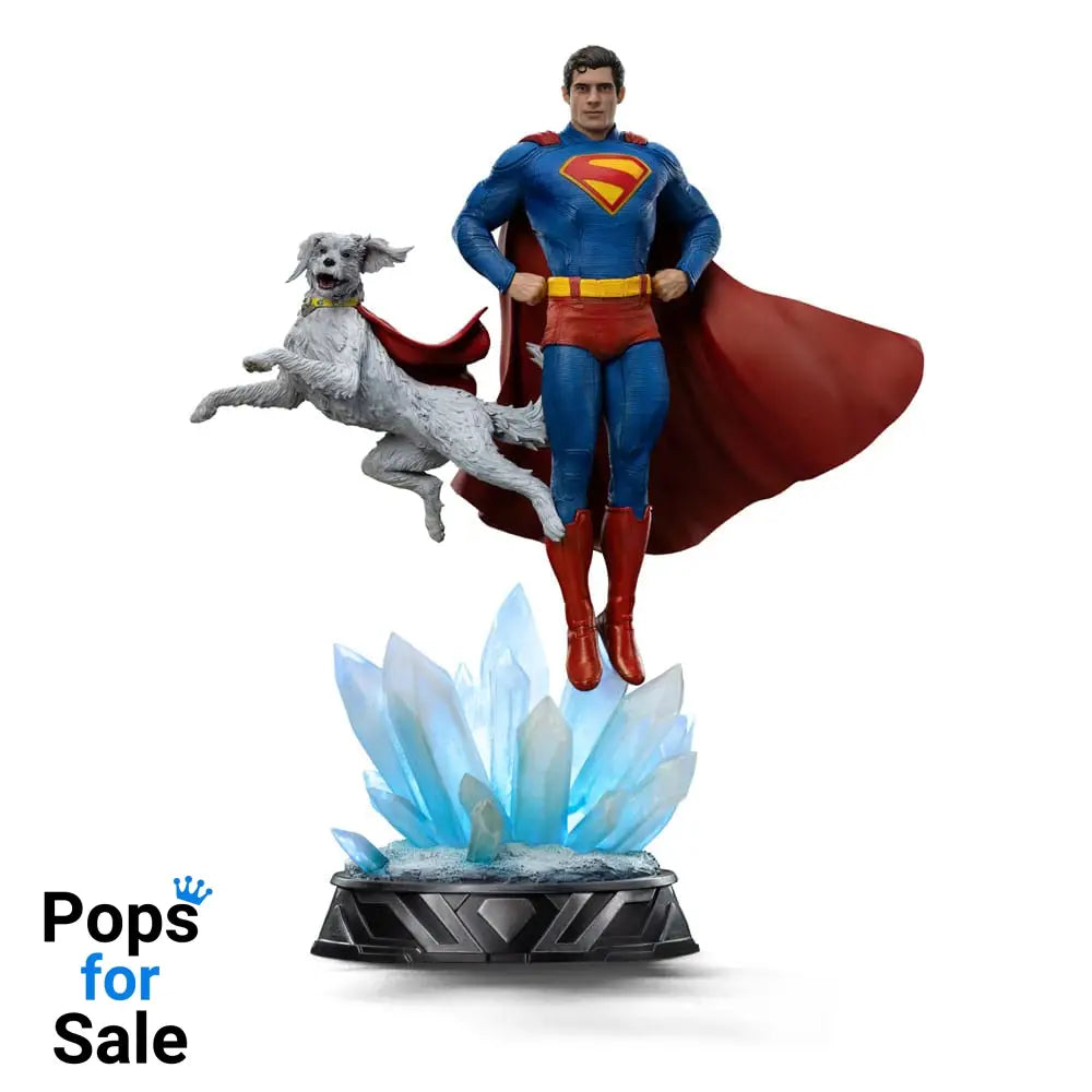 Superman Legacy Art Scale Statue 1/10 Superman & Krypto 32 cm