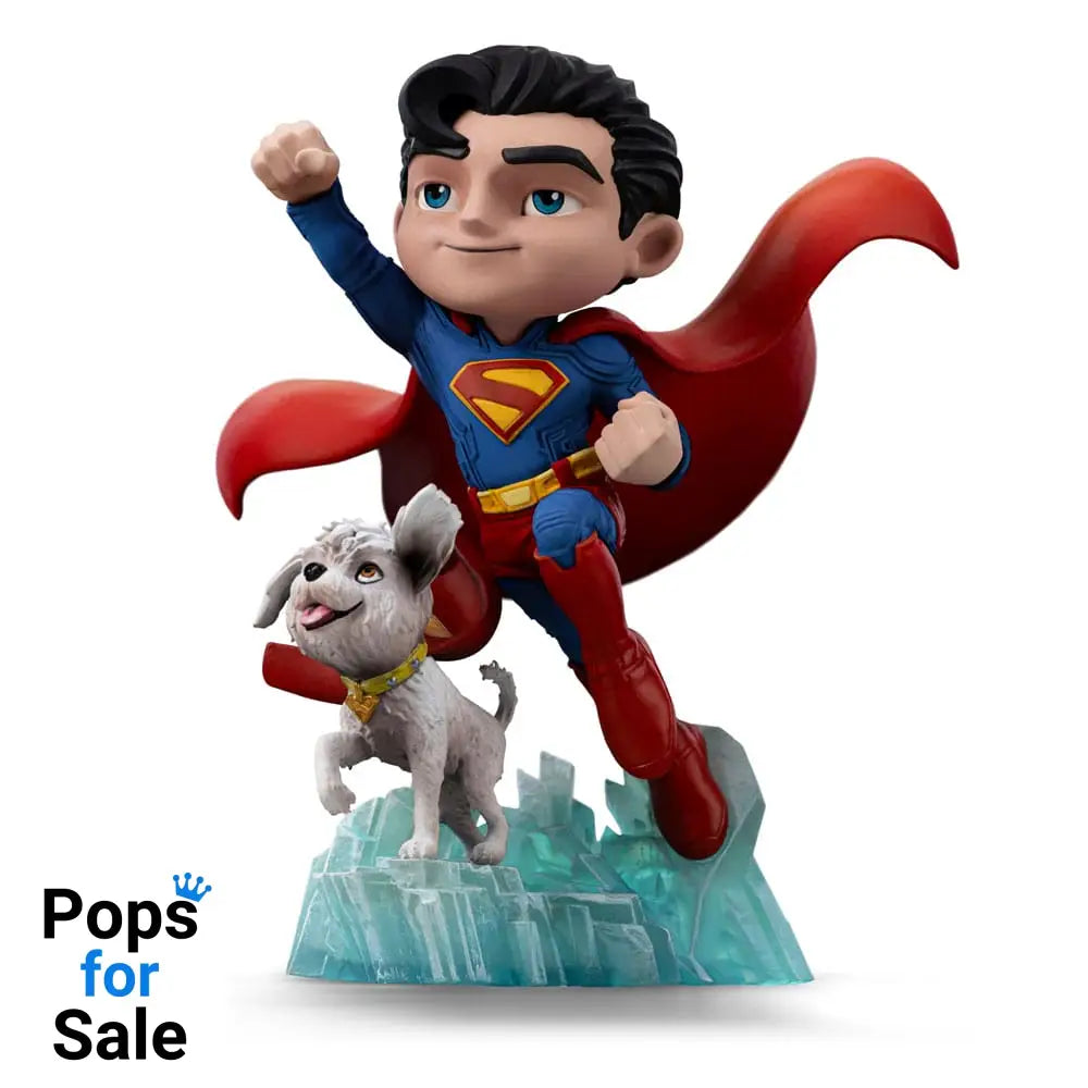 Superman Legacy Mini Co. PVC Figure Superman & Krypto 17 cm