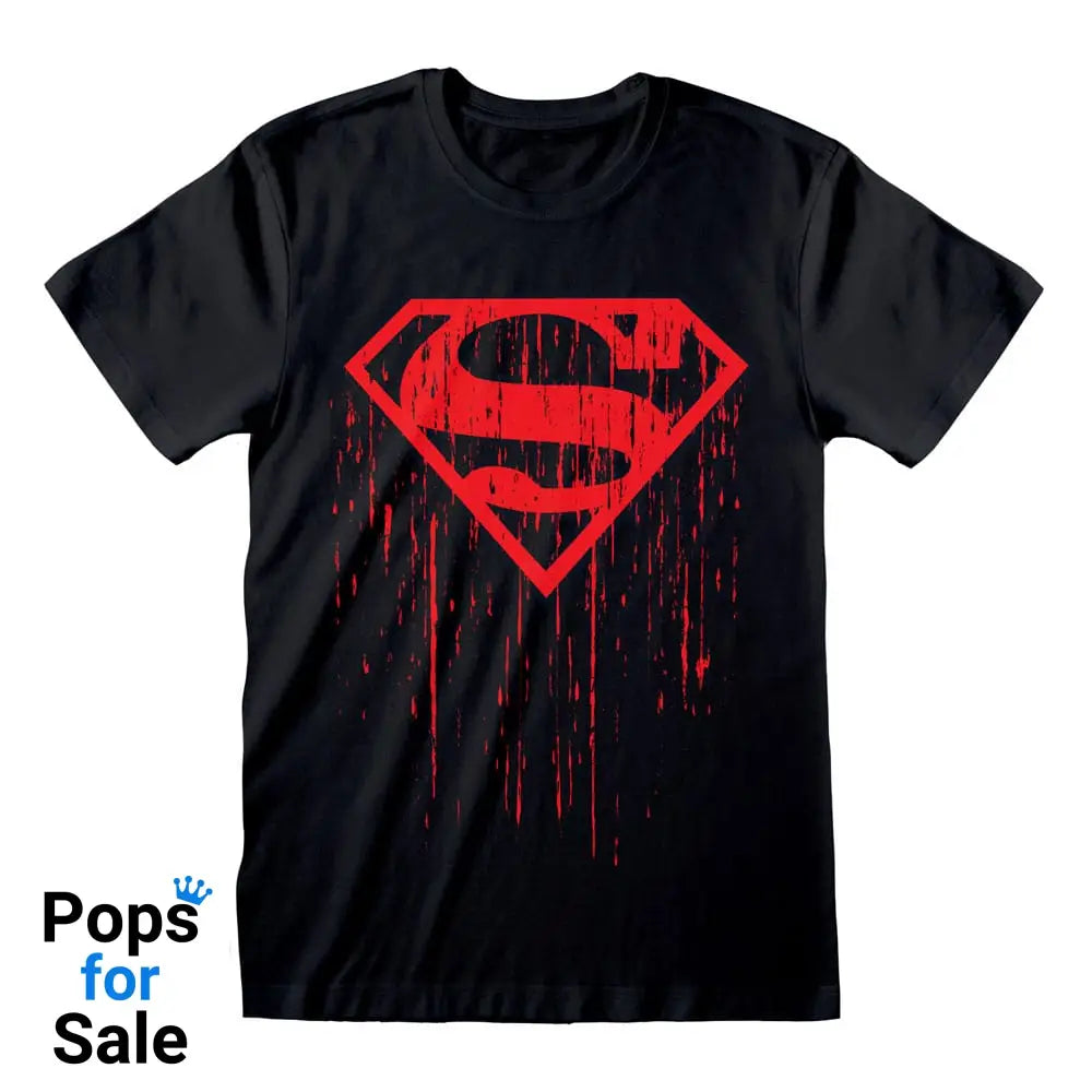 Superman T-Shirt Dripping Symbol Size S T-shirts