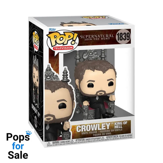 Supernatural POP! Premium Vinyl Figure CrowleyKoH 9 cm