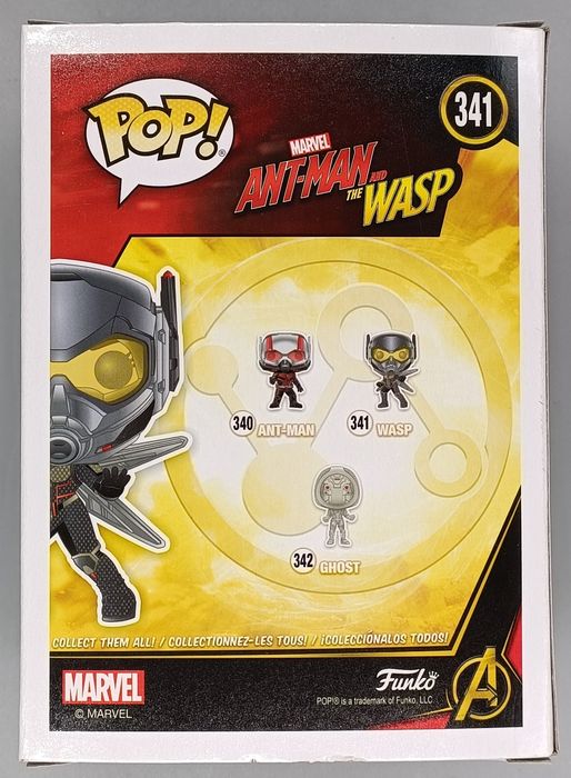 #341 Wasp - Marvel Ant-Man & The Wasp Funko POP