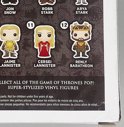 07 Jon Snow - Game of Thrones - Funko POP - Box Damaged