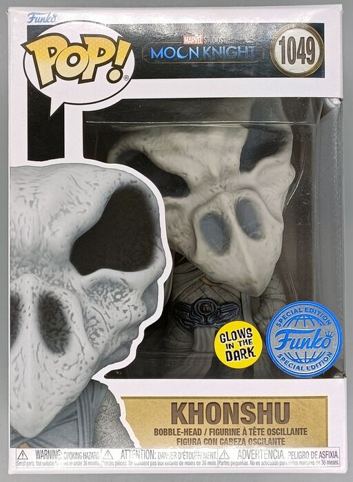 1049 Khonshu - Glow - Marvel Moon Knight - Box Damaged Funko POP 
