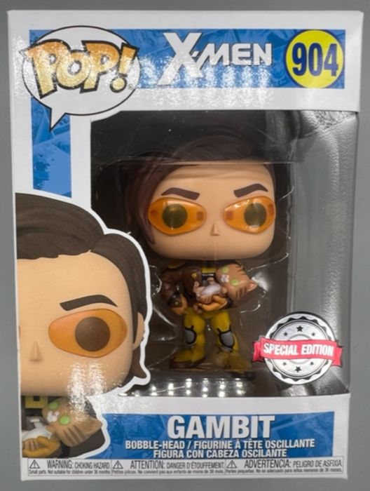 #904 Gambit (w/ Cat) - Marvel X-Men Funko POP