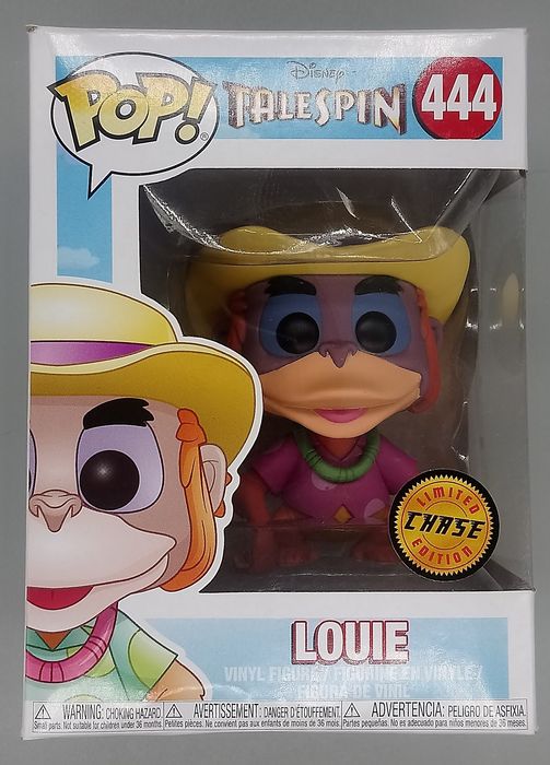 #444 Louie (Purple Shirt) Chase - Disney Talespin Box Damaged Funko POP
