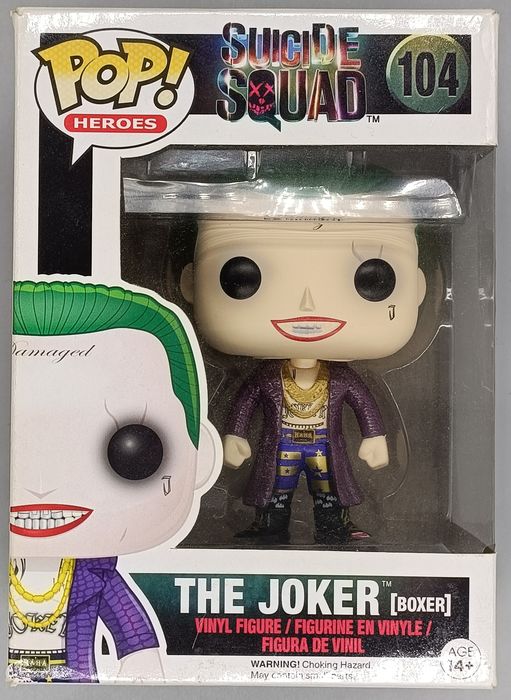#104 The Joker (er) - DC Suicide Squad - Box Damaged Funko POP