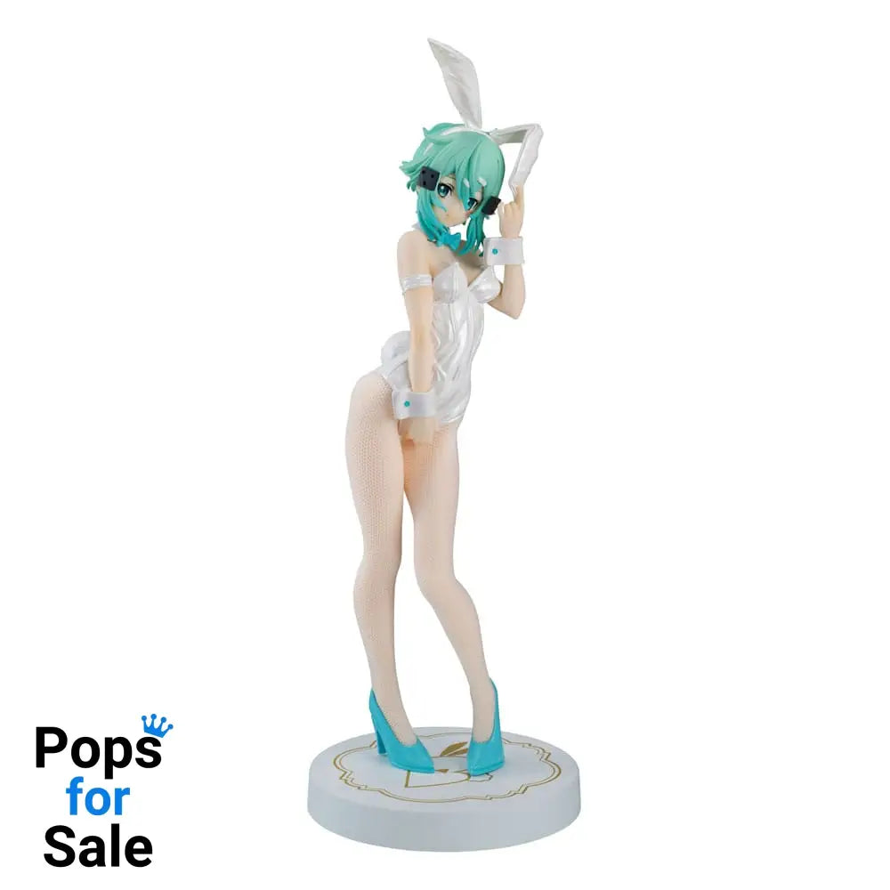 Sword Art Online BiCute Bunnies PVC Statue Sinon White Pearl Ver. 28 cm