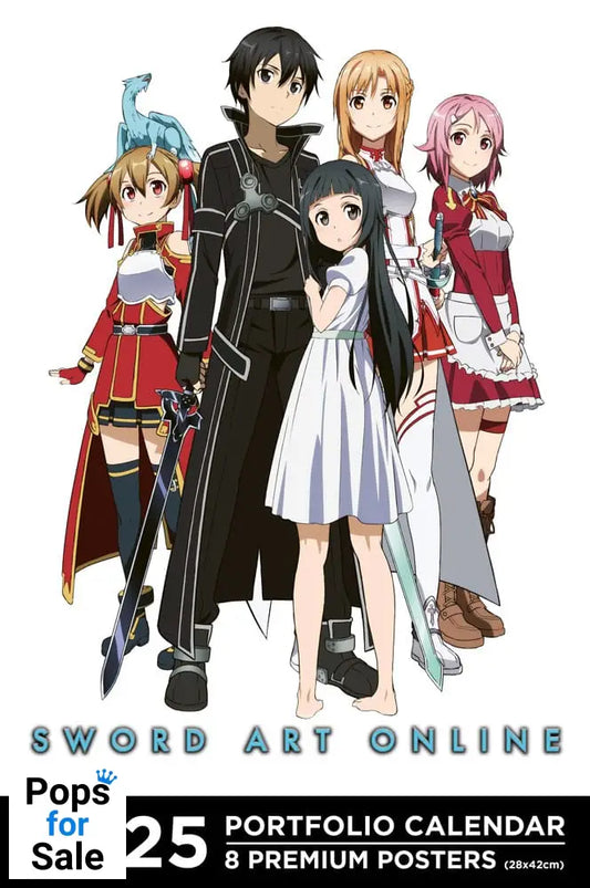 Sword Art Online Portfolio Calendar 2025 *English Version* Calendars
