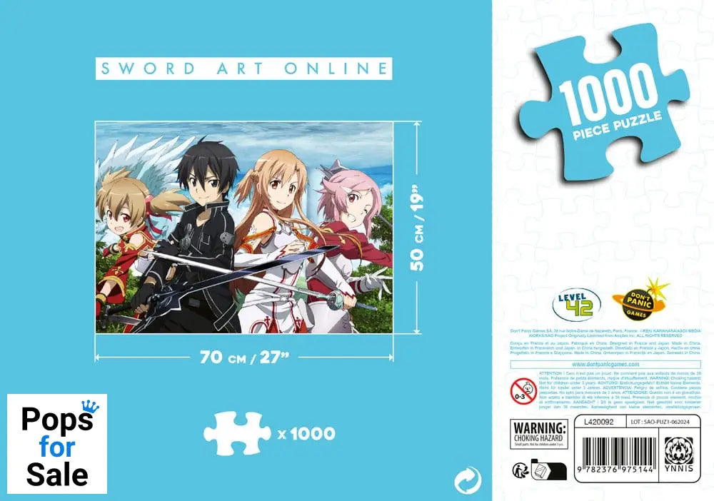 Sword Art Online Puzzle Characters (1000 pieces)