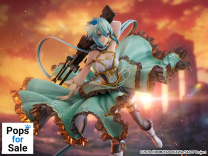 Sword Art Online SHIBUYA SCRAMBLE FIGURE PVC Statue 1/7 Sinon Crystal Dress Ver. 29 cm