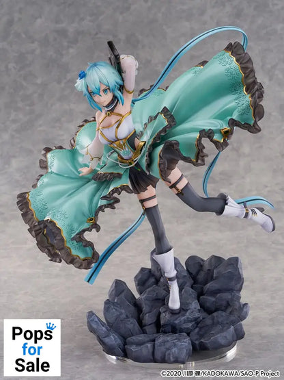 Sword Art Online SHIBUYA SCRAMBLE FIGURE PVC Statue 1/7 Sinon Crystal Dress Ver. 29 cm Statues