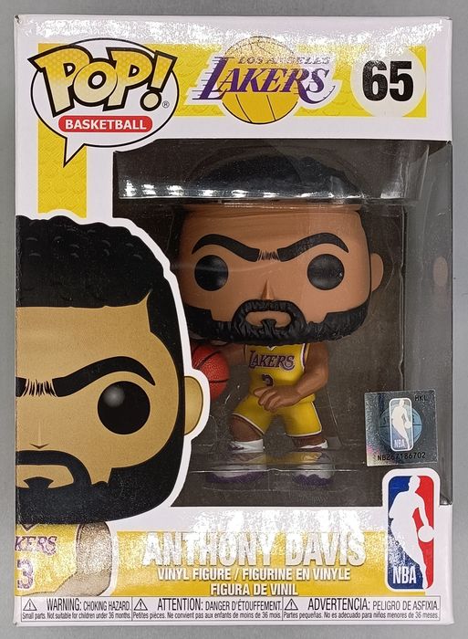 #65 Anthony Davis (Lakers) - NBA - Box Damaged Funko POP