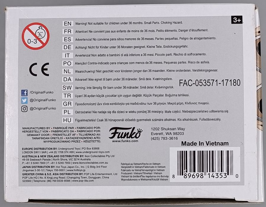 #226 Tony Stark - Marvel Spider-Man Homecoming - Box Damaged Funko POP