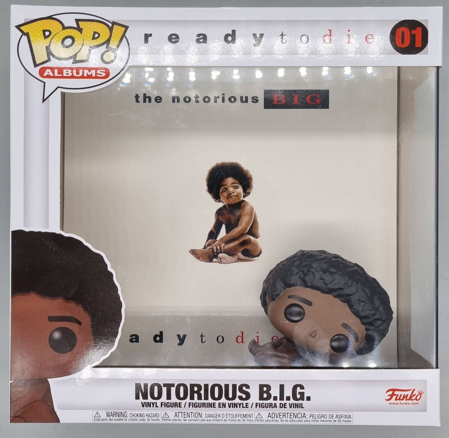 01 Notorious B.I.G. (Ready to Die) - Pop Albums Funko POP