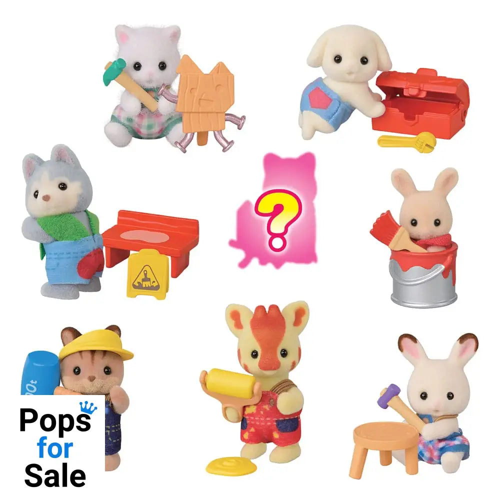 Sylvanian Families: Construction site baby friends Surprise Bag figure 5 cm