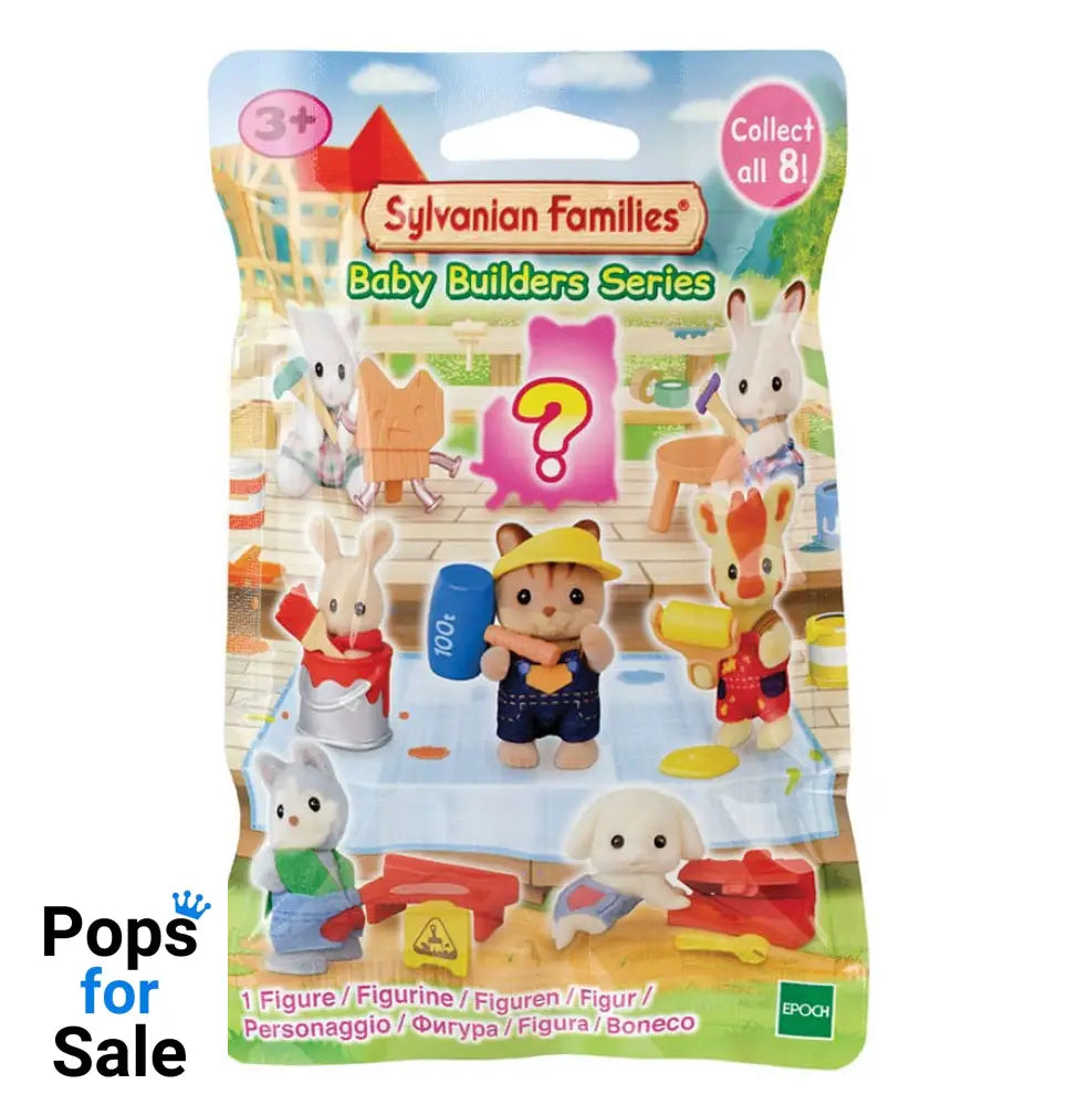 Sylvanian Families: Construction site baby friends Surprise Bag figure 5 cm