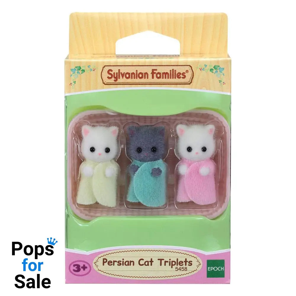Sylvanian Families: Persian cats triplets figure 2 cm