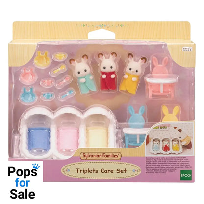 Sylvanian Families: Triplets care set Mini-figures accessories
