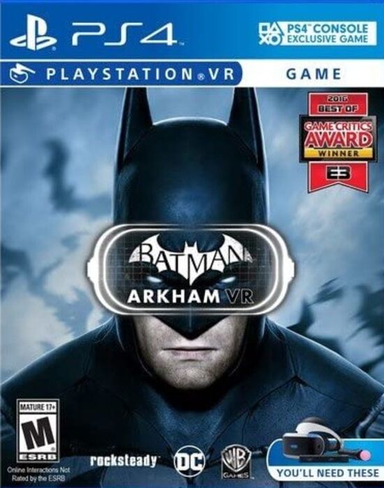 Batman Arkham VR for Playstation 4 (PS4) [US IMPORT]