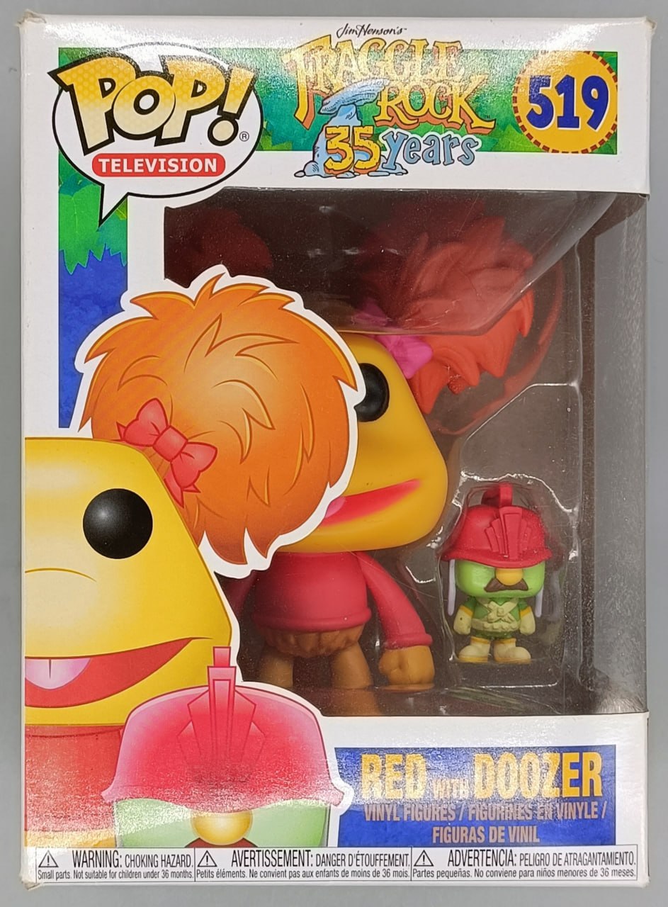 519 Red with Doozer - Fraggle Rock - Funko POP - Box Damaged