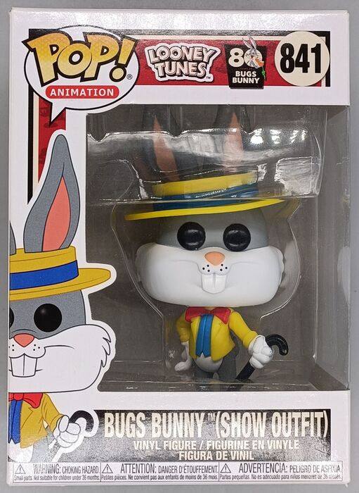 841 Bugs Bunny (Show Outfit) - Looney Tunes - Funko POP - Box Damaged