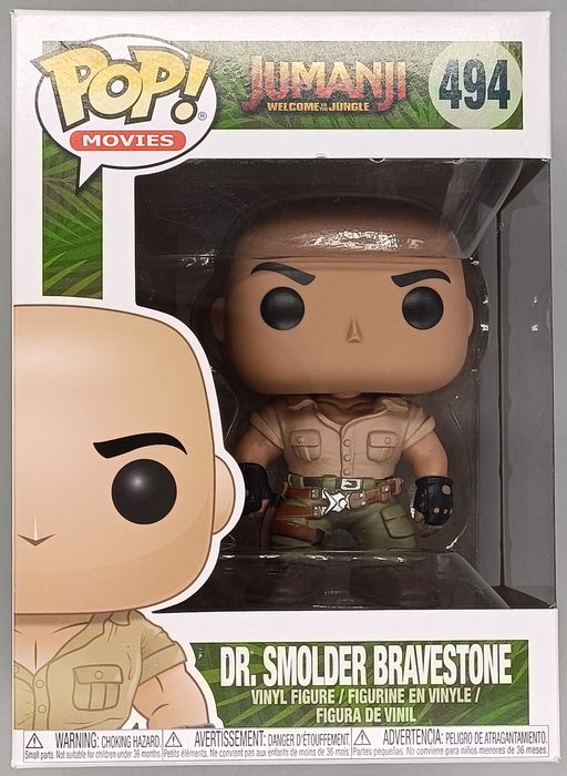 494 Dr. Smolder Bravestone - Jumanji - Funko POP - Box Damaged